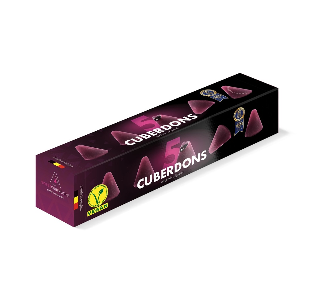 SWEET CUBERDONS FRAMBOISE 5 PIECES