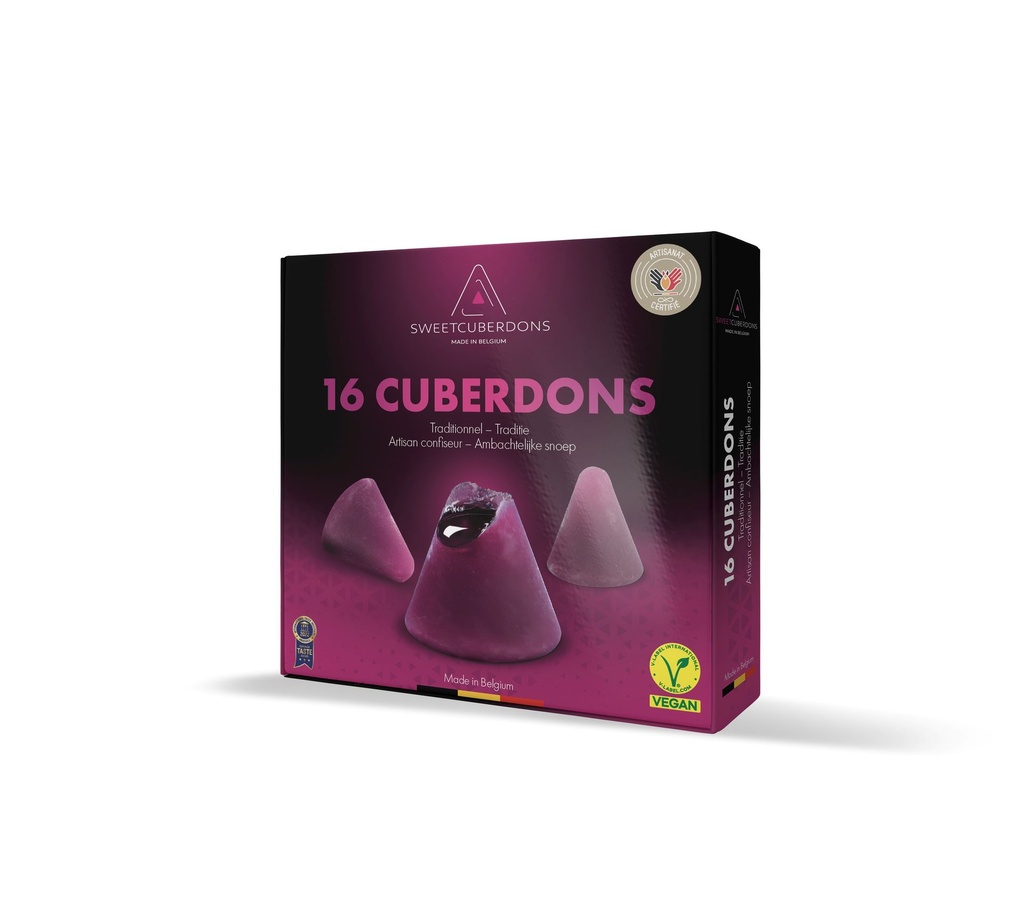 SWEET CUBERDONS FRAMBOISE 16 PIECES