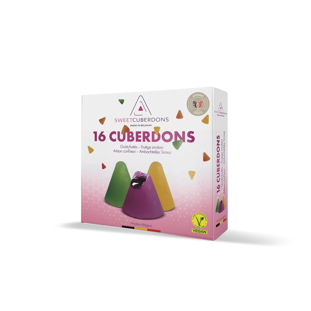 SWEET CUBERDONS ASSORTIS 16 PIECES