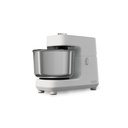 OONI - HALO CORE BLANC - ROBOT PÉTRIN À SPIRALE 300 W - CUVE 4,5 L - 41,1 × 22,5 CM - HT 31,2 CM - CONTIENT CROCHET - FOUET DOUBLE - FOUET AVEC BORD EN SILICONE