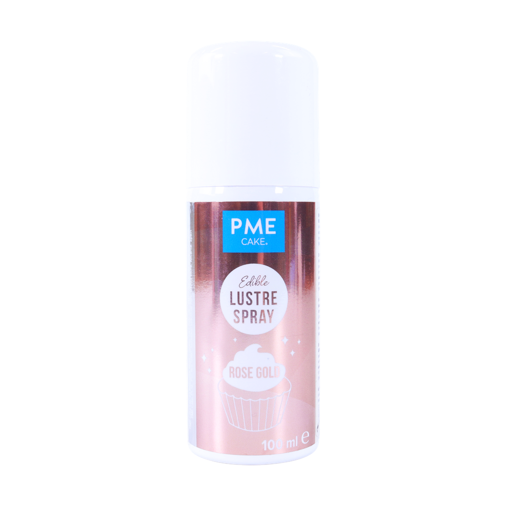 PME - METALLIC ROSE GOLD SPRAY FOOD COLOUR - 100ML