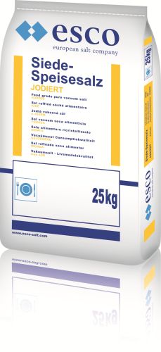 FINE FOOD SALT IODINE 25KG ESCO