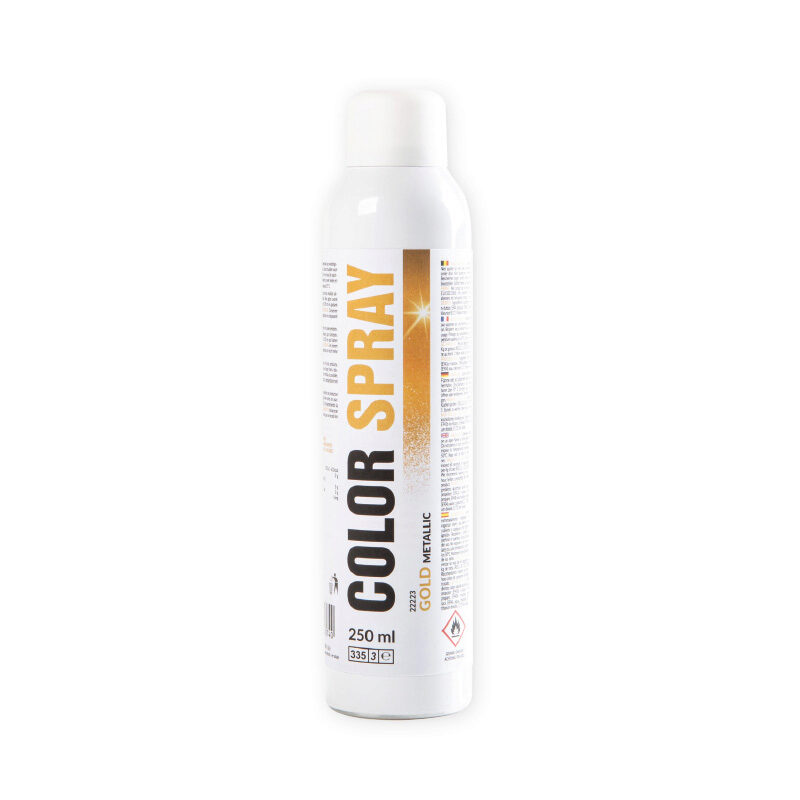 1022223 METALLIC GOUD SPRAY KLEURSTOF 250ML