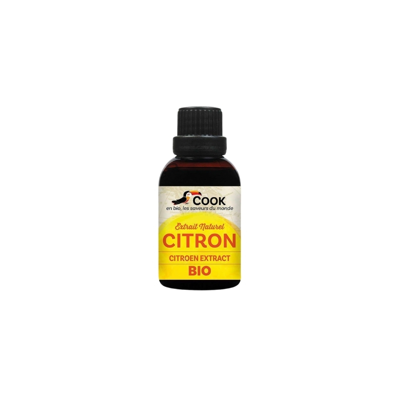 COOK ORGANIC LEMON EXTRACT 50ML