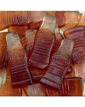 HARIBO BONBONS GRANDES BOUTEILLES COLA HAPPY 1KG