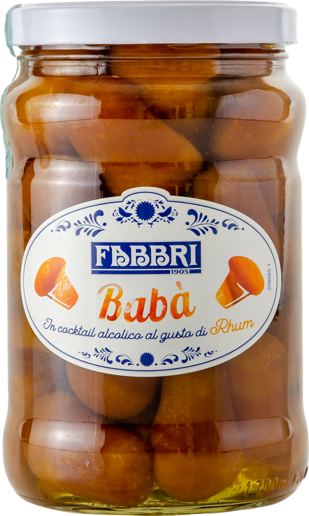 FABBRI BABA AU RHUM AVEC ACCISES 1,9KG