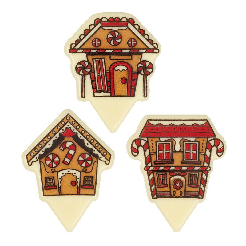2015749 Gingerbread maisons 5x4 cm 90 PCS