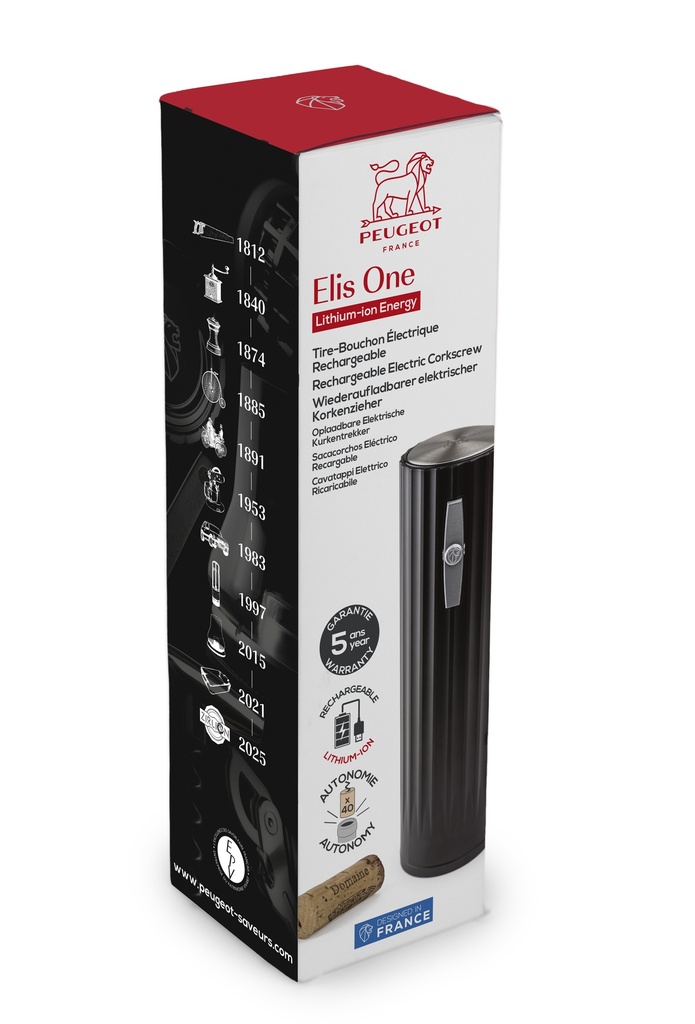 PEUGEOT - TIRE-BOUCHON ELIS ONE ÉLECTRIQUE - RECHARGEABLE