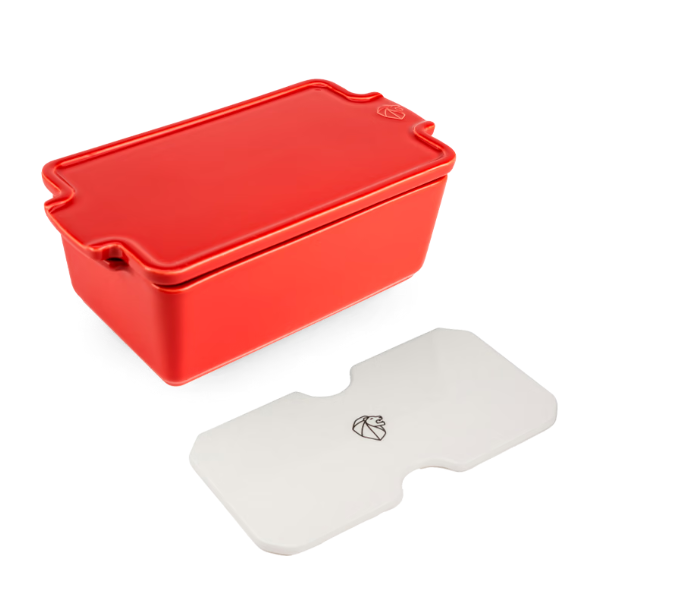 PEUGEOT - TERRINE APPOLIA ROUGE - 20 CM - AVEC PRESSE - 600/700 GRS
