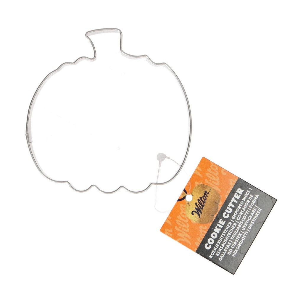 WILTON - PUMPKIN COOKIE CUTTER - 7.9CM