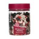 FUNCAKES - SUGAR DECORATION MIX - HALLOWEEN - BLOODY AND BAT - 70G