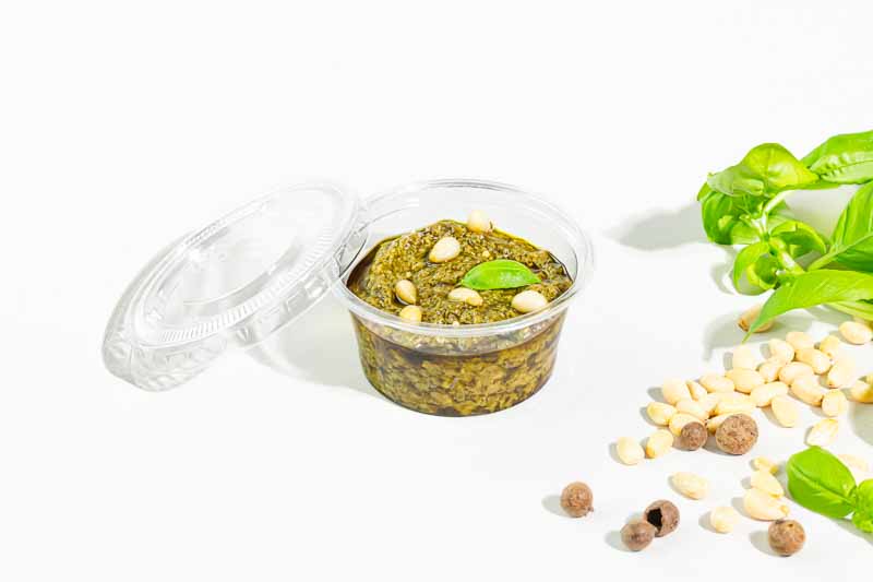 DELIPACK - POT À SAUCE TRANSPARENT 2 OZ - Ø 62 MM - HT 30 MM - 100 PCS