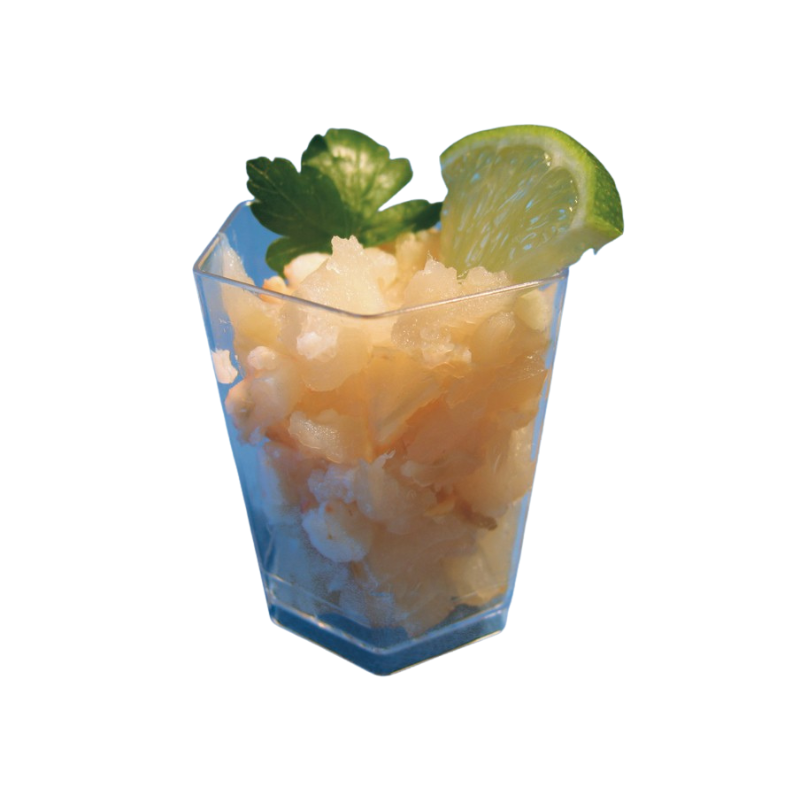 MOULIPACK - VERRINE TRANSPARENTE OCTOGONAL Ø 50 MM HT 45 MM - 6 CL - 24 PCS