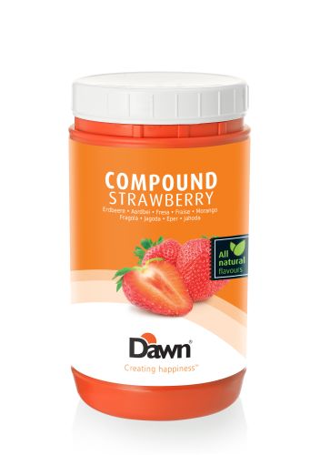 DAWN COMPOUNDS AARDBEI 1KG = DOOS
