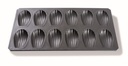 GOBEL BORD 12 MADELEINES 8CM TEFLON