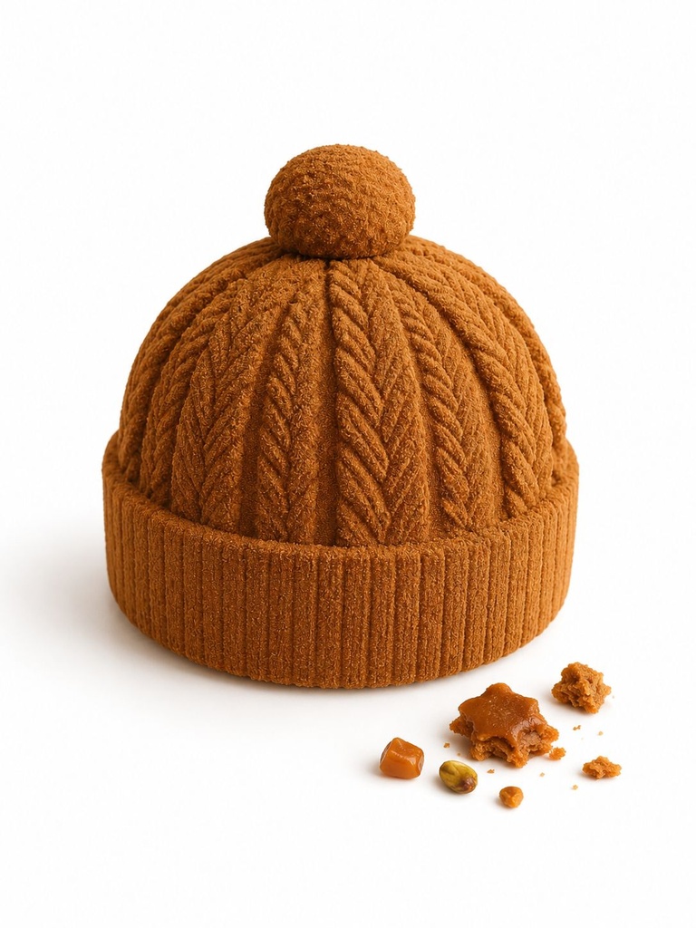 ❄️BRUYERRE BUCHE TROMPE L'OEIL BONNET D'HIVER SPECULOOS 6 PARTS 8 X 750G **S/CDE**
