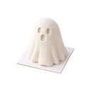 DECO RELIEF - MOULE SILICONE TROMPE L'OEIL - FANTÔME - Ø70MM HT 72MM 125 ML