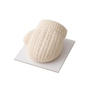 DECO RELIEF - SILICONEN TROMPE-L'OEILVORM - WINTERWANT - 8 × 7,3CM - H 4,3CM - 130ML