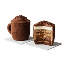 DECO RELIEF - MOULE SILICONE TROMPE L'OEIL - MUG DE NOËL - Ø 8,5 CM HT 8CM 125 ML