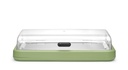 HENDI - UNIQ VITRINE DE COMPTOIR RÉFRIGÉRANTE VERTE AVEC COUVERCLE - 59,3 x 38,9 CM HT 14,7 CM