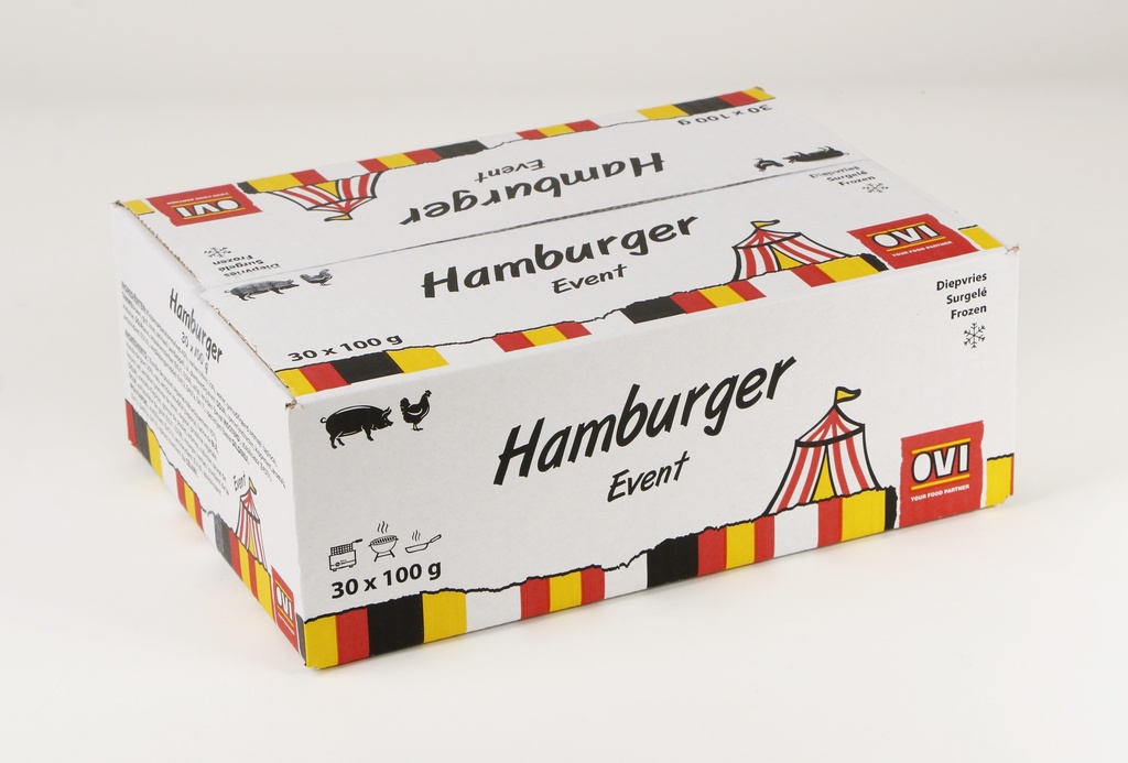 ❄️OVI 20273 EVENT HAMBURGER 30 X 100G