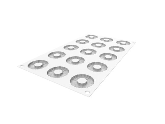 SILIKOMART MOULE SILICONE TUTÙ 7 N°15 Ø4,5 H0.7CM