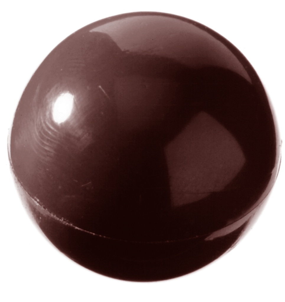 *FDS*MOULE À CHOCOLAT DEMI SPHERE Ø 20MM CW149513.5X27.5CM * 4X10 *2,5GR
