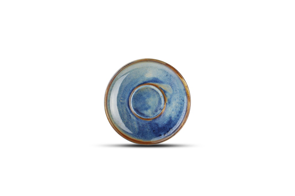 F2D NOVA BLUE SAUCER 12.5CM FOR 9CL CUP (604110) - 604111
