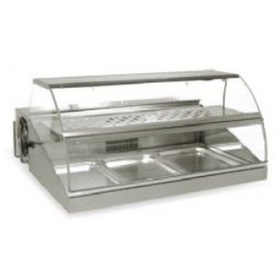 *FDS*ROLLER GRILL VITRINE HORIZ.110L 3XGN1/1