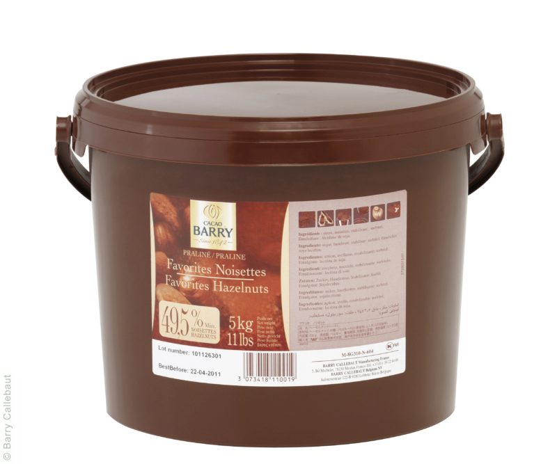 *FF* BARRY PRN-HA50CBY-E0-T60 PRALINE AMANDES NOISETTES 5 KG 