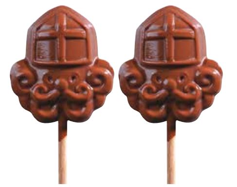 070393 PCB BLISTERS SAINT NICHOLAS LOLLIPOPS PR 45 PRINTS 5.3X4.6 CM AND STICKS 9PCS ***s/cd***