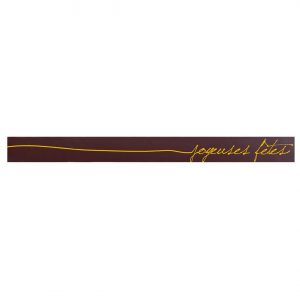 065208 PCB RECTANGLES CN JOYEUSES FÊTES 9X0.8 CM 240PCS ***S/CD***