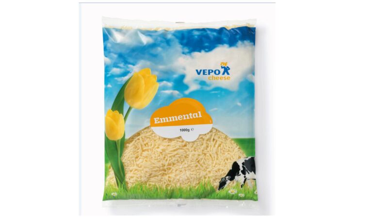 GRATED EMMENTAL CHEESE 1KG VEPO