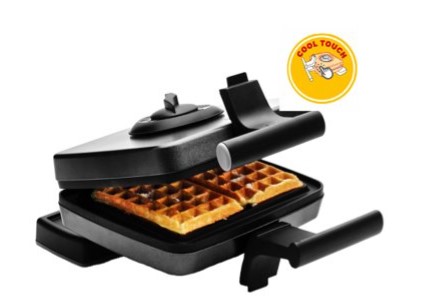 FRIFRI WAFELIJZER WA102A ZWART 4X7 WAFEL 4/4 1200W