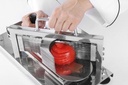 INOX TOMATENSNIJDER SNIJDIKTE 5MM MANUEEL=STUK