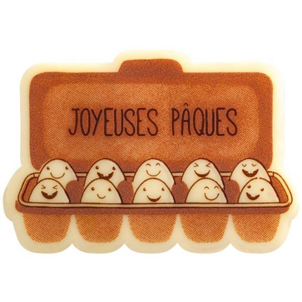 *FF*061044 PCB BOÎTES À OEUFS CB 5,5X3,8 CM 100PCES ***S/CD***