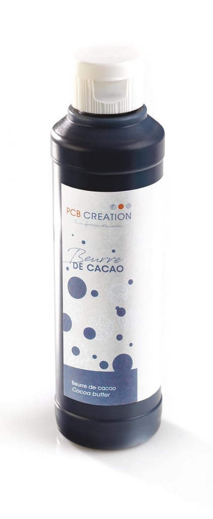 004572 PCB BEURRE DE CACAO COLORÉ NOIR 200 G ***S/CD***
