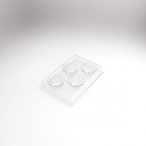 PCB Molds Individual Entremets Charlotte 120 stuks 8,35x8 cm 30pces ***s/cd***