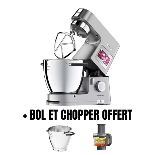 KENWOOD KCL95.004SI ROBOT COOKING CHEF XL 1500W + GRATIS KOM EN HAKKER