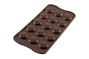 SILICONEN  PRALINEVORM BRUIN MACARON SCG21
