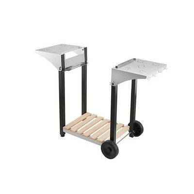 ROLLER GRILL PLANCHA CHARIOT DESSERTE CHPS 600 TOUT INOX