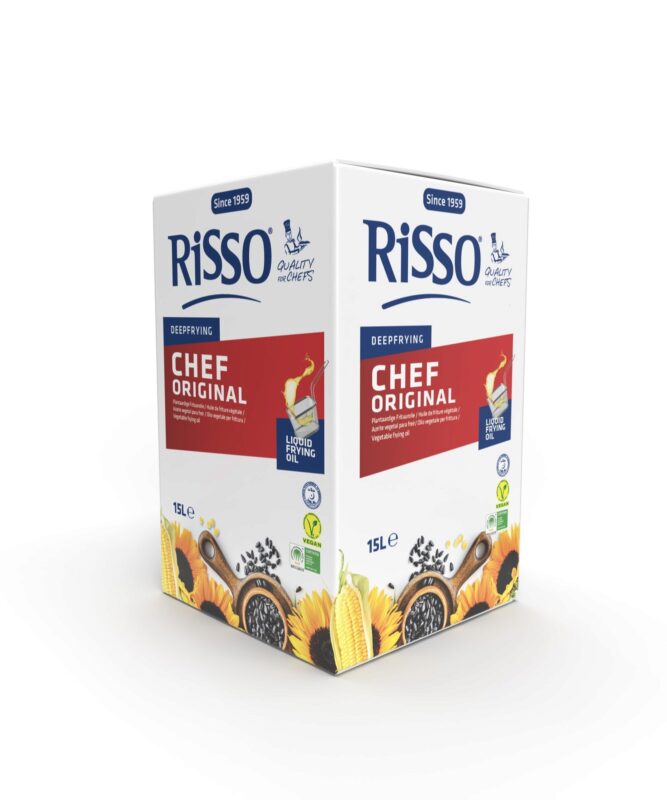 VAMIX RISSO CHEF HUILE POUR FRITURE 15L BAG IN BOX