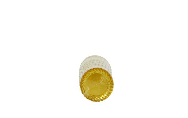 ROUND GOLD CARDBOARD PLATE Ø 55 MM FOST+ INCLUDED 100 PIECES