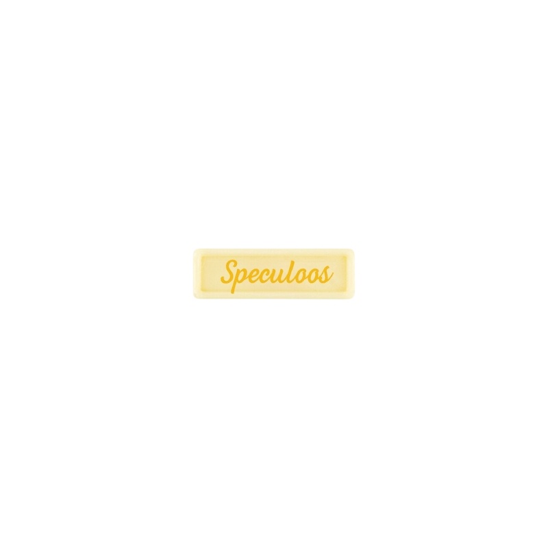 2002464 SPECULOOS PLATE 3.8X1.2 CM 300PCS ***S/CDE***