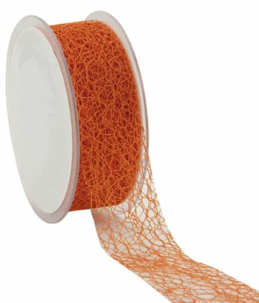 RUBAN TREILLIS ORANGE 38MM X 20M