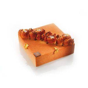 074073 PCB ENTREMET VORM GEBAKFRAME VOOR 10 STUKS 57X37 CM H.4.5 CM 10 STUKS ***S/CD***