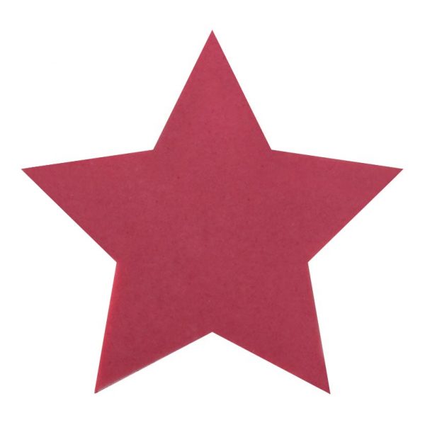 045687 PCB RASPBERRY STARS 4 DESIGNS 3.4X3.3-4.3X4.1-5.7X5.4-6.3X6 CM 120PCS ***S/CD***