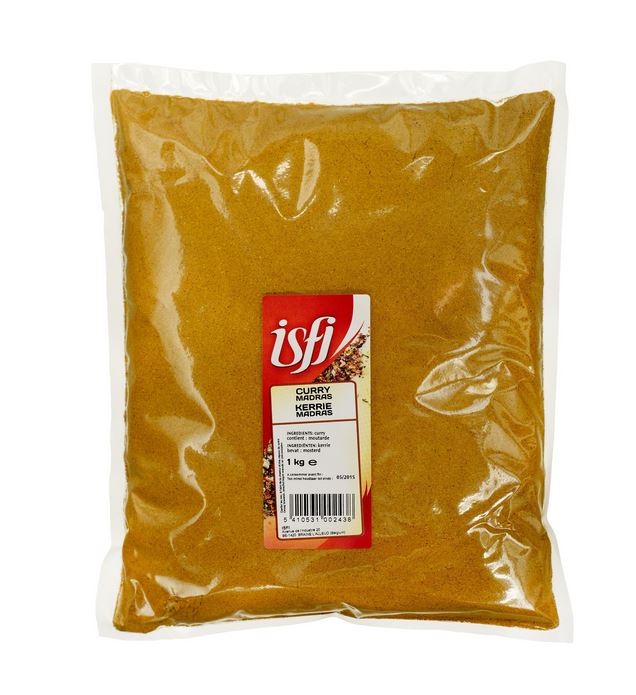 ISFI CURRY MADRAS EN POUDRE 1KG