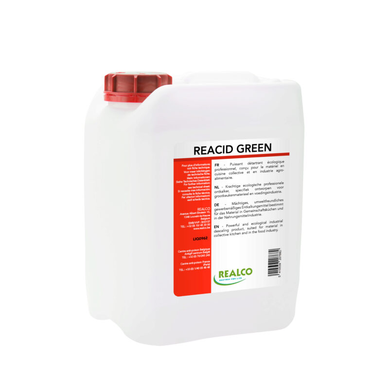 +WINTERHALTER + REALCO LIQ0962 REACID GREEN DETARTRANT 5L