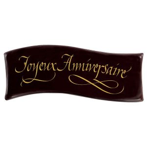 061376 PCB BANDEROLES CN JOYEUX ANNIVERSAIRE 7,87X3,32 CM 165PCES ***S/CD***